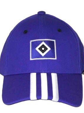 Adidas Hamburger SV Football Club Germany Cap Hat Blue White Youth